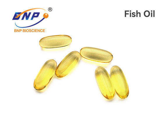 EPA DHA OEM bổ sung Gel mềm dầu cá Omega-3 Softgel trong suốt