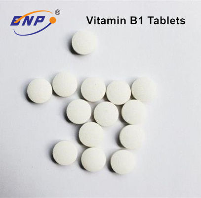 Sức khỏe trao đổi chất Bổ sung OEM Thiamine HCI Viên nén Vitamin B1
