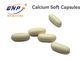 Hấp thụ canxi Vitamin D3 500 IU Viên nén Softgel Capsules 2400mg