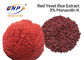 Citrinin miễn phí men đỏ chiết xuất từ ​​gạo 3% Monacolin- K Dược phẩm cấp Monascus Red Powder